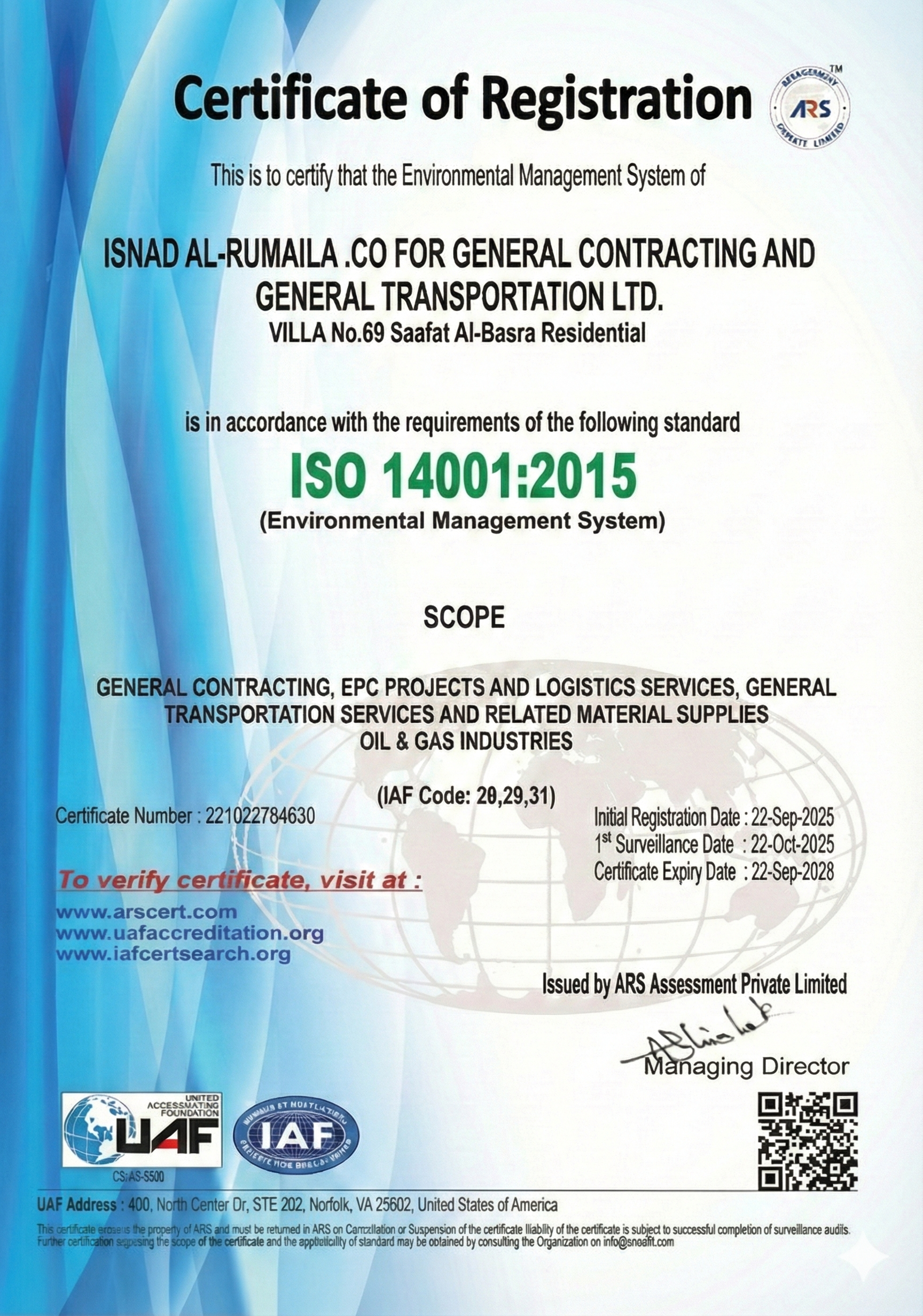 Certificate Result